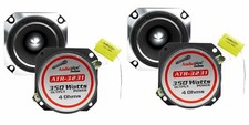 4 Audiopipe ATR3231 1" 350 Watt Heavy Duty Titanium Super Car Tweeters