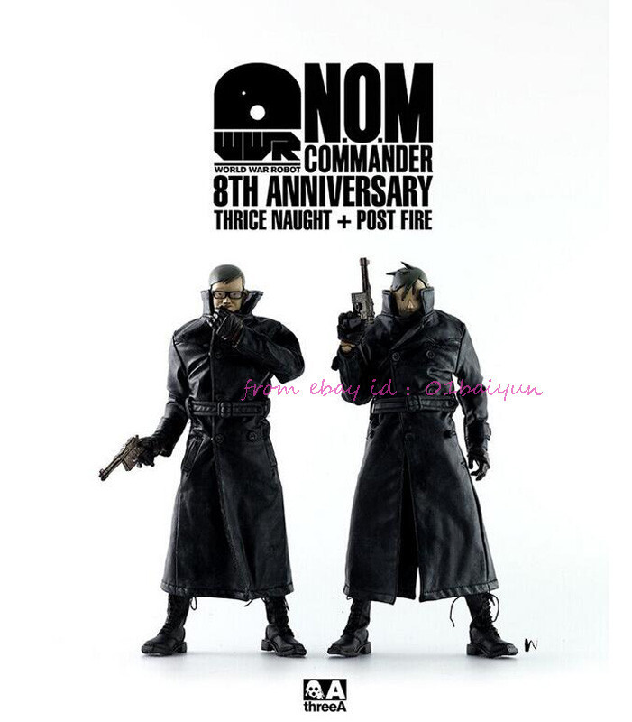 3a Toys 1/6 Wwr Thrice Naught & Post Fire Nom Commander Set 3a Toys 1/6 Wwr Thrice Naught & Post Fire Nom Commander Set