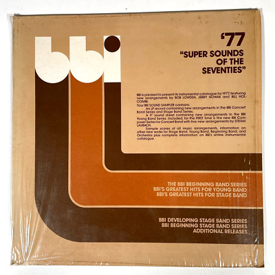 '77 Super Sounds Of The Seventies Vinyl LP with Flexi Disc, Brochures and Scores