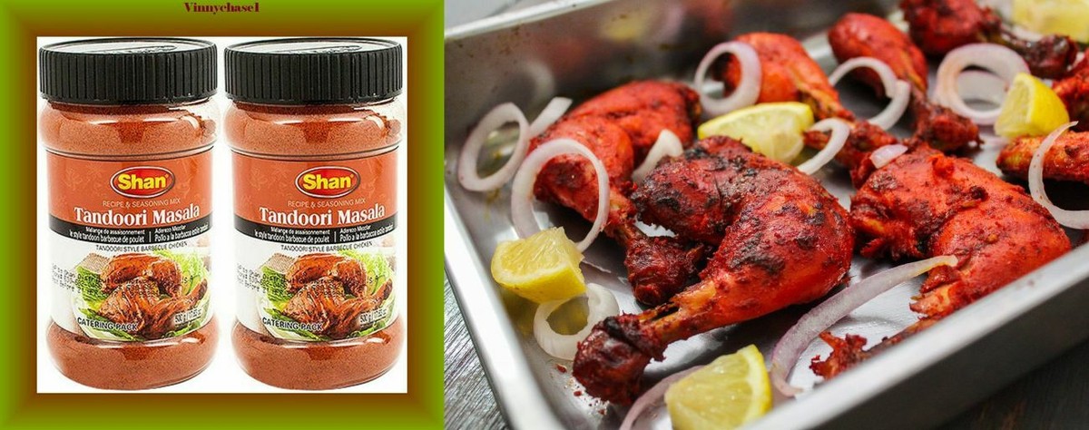 Tandoori Masala Chicken BBQ Mix Catering Pack 100 Grams-Shan