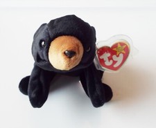 TY BEANIE BABY BLACKIE THE BEAR 4011 PE STAMP 94 RETIRED BEAN BAG PLUSH TOY NEW