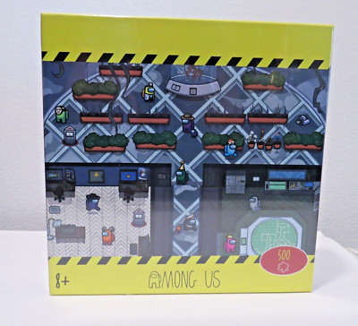 Among Us Find the Impostor Mira HQ 500 Piece Puzzle FUN! KIDS TOYS