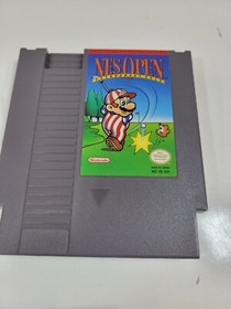 Open Tournament Golf Nintendo NES Authentic Game Complete In Box CIB