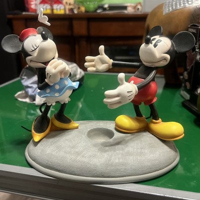 RARE HALLMARK FLOWERS DISNEY MICKEY & MINNIE MOUSE LIMITED EDITION FIGURINE 