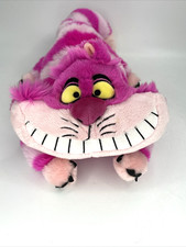 Disney Store Cheshire Cat Plush Stuffed Animal Alice In Wonderland 18"