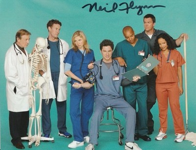 Neil Flynn handsigniertes 8 x 6 Zoll Scrubs Foto