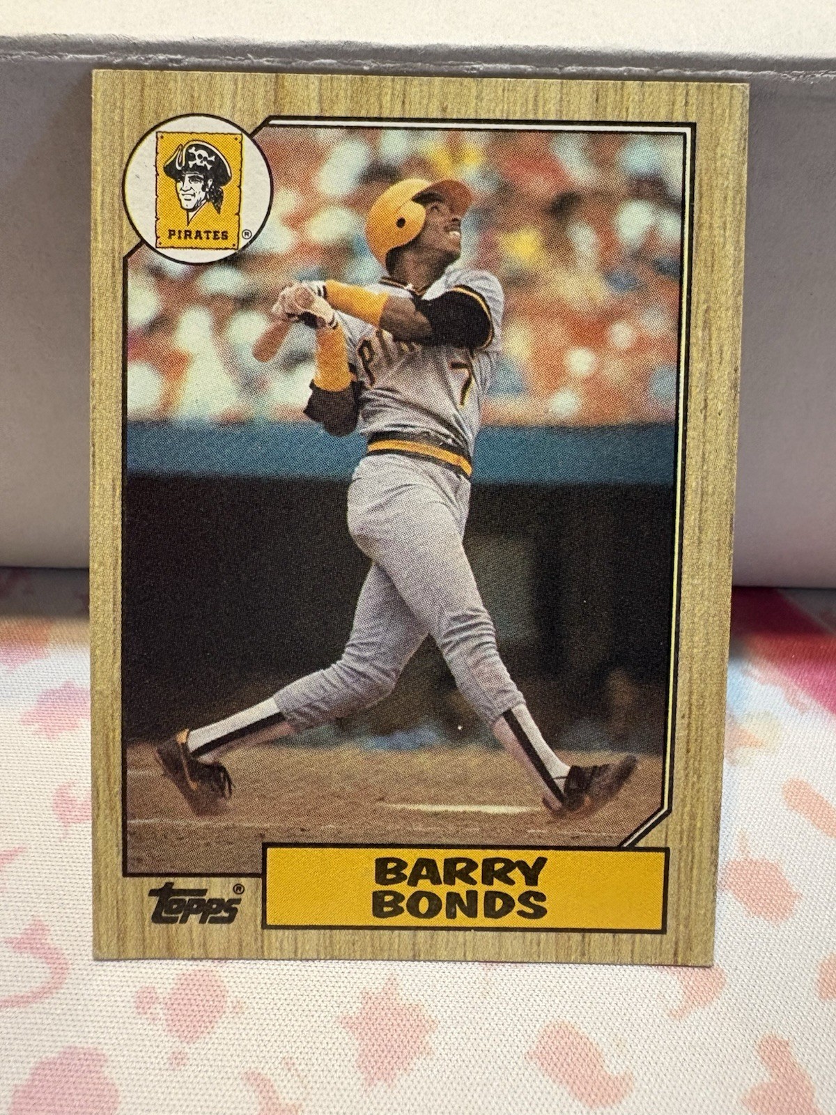 1987 Topps - Barry Bonds #320 Tiffany (RC)