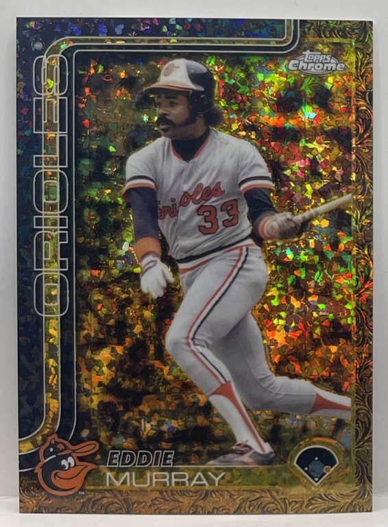 2025 Topps Gilded Collection Eddie Murray Gold Mini Diamond #12/50 Orioles SP