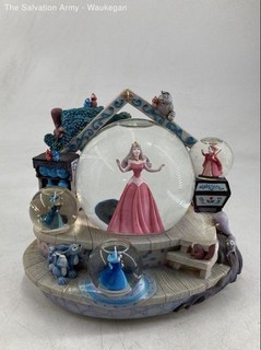 Disney Multicolor Sleeping Beauty Once Upon A Dream Princess Aurora Snow Globe