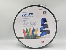 GE StayBright 300-Count 74.5-ft Multicolor LED Miniature Christmas String Lights