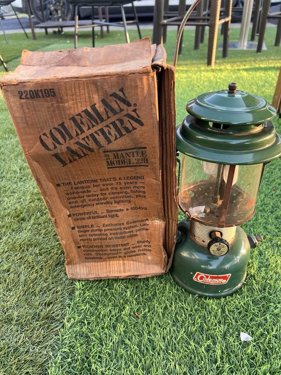 【美品】Coleman220F 1969年3月製 coleman lantern 1969 products for sale | eBay