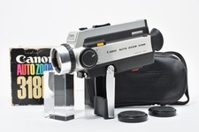  NEAR MINT In/ Box Canon AUTO ZOOM 318M Super 8 8mm Movie Camera From JAPAN