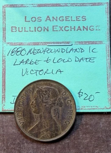 1880 Canada Large Cent — photo from another recent sale