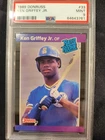 1989 Donruss Ken Griffey Jr. Rookie RC #33 PSA 9 Mint HOF Seattle Mariners