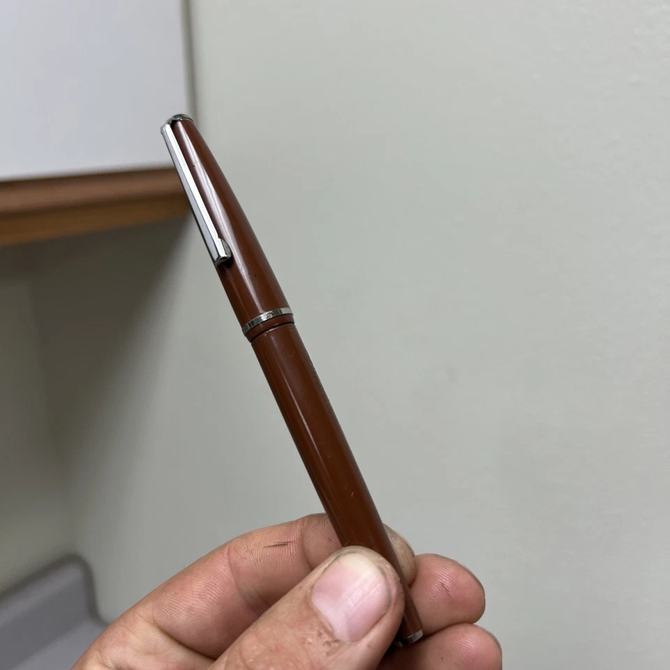 Lote itálico pluma estilográfica Platignum Silverline vintage - 7 plumín 2 plumas - Inglaterra Foto 2 de 4