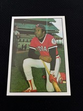 FRANK ROBINSON 1975 SSPC NRMT CLEVELAND INDIANS BASEBALL CARD