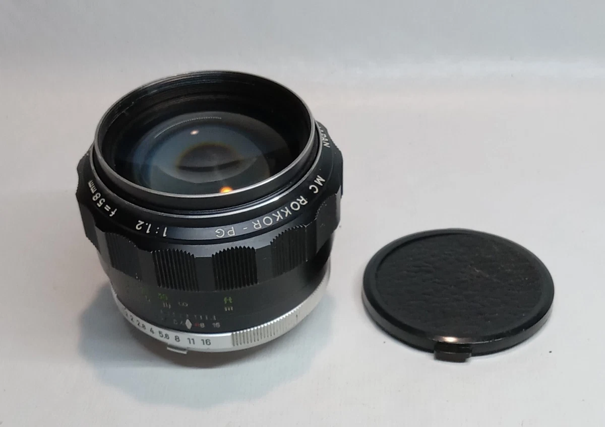 Minolta 58mm Focal f/1.2 Camera Lenses for sale | eBay