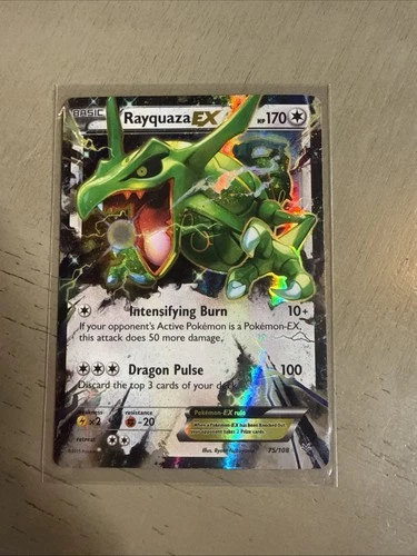 Pokémon TCG Rayquaza EX Full Art Ultra Rare