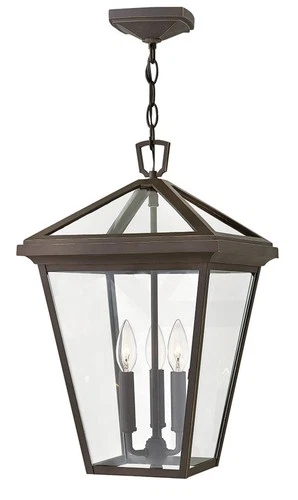 Hinkley Lighting 2562 Bronze Alford Place 3-Light 12"W Outdoor Pendant - Picture 1 of 7