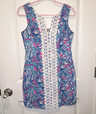 Lilly Pulitzer for Target 20th Anniversary “My Fans” Shift Dress- Size 6