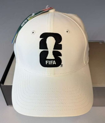 FIFA World Cup 2026 Official Licensed Product – White Snapback Hat