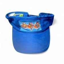 Vintage Nickelodeon Rocket Power Blue BMX Skate Visor Hat