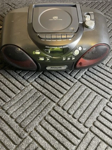 PANASONIC RX-D23 CD Player AM/FM Radio Cassette Stereo Boombox Rare Color