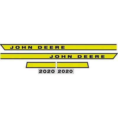 2020 Hood Decal Fits John Deere 2020 2020 JD2020 T22803 LH R48203 RH T22802 RH
