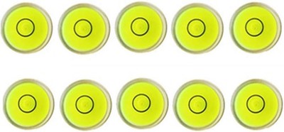 10pcs Bubble Spirit Level Degree Mark, 10x6mm Mini Circular Bullseye Level Incli