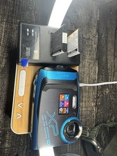 MINT-Fujifilm Finepix XP140 16.4MP Waterproof 4k Digital Camera Sky Blue Tested