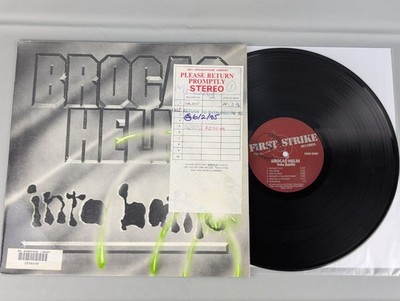 Brocas Helm - Into Battle. FSR 801. EX/VG. Very 1st US Press! Vinyl Record LP