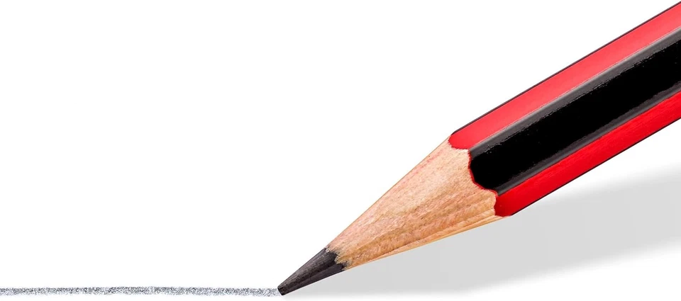 Lápiz grafito STAEDTLER 110-2B Tradition para dibujo y dibujo - 2B (caja de Foto 2 de 4