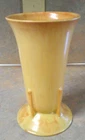 VINTAGE ROSEVILLE TOURMALINE ORANGE/YELLOW VASE 429-9 FUTURA