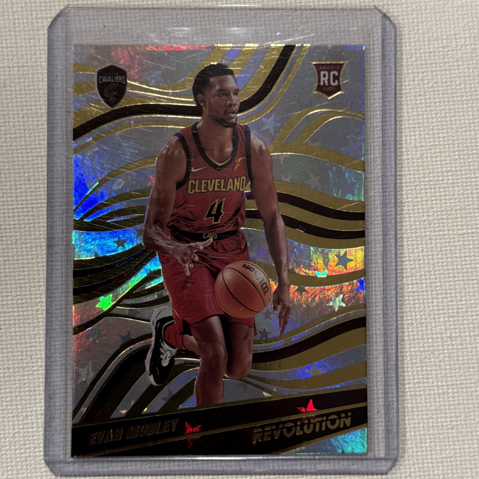 2021-22 Panini Revolution #143 Evan Mobley Astro RC CAVS ☘️131