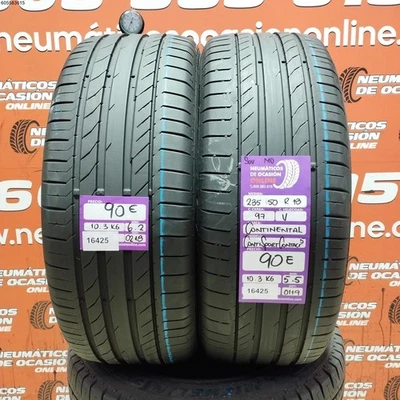 2x 235 50 R18 97V SUV MO CONTINENTAL CONTI SP CONTACT 5 6.2/5.5MM REF.16425 - Imagen 1 de 4