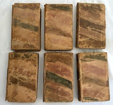 1822 Plutarch's Lives: Volume I, II, IV, V, VII and VIII