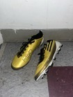 Adidas F50 Adizero FG Gold Football Soccer Boots US 11 UK 10.5 Rare MESSI! — photo 4