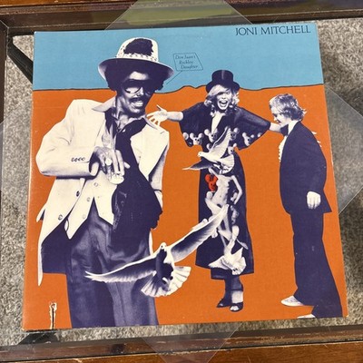 JONI MITCHELL Don Juan's Reckless Daughter 2LP NM- White Label Promo Asylum 1977