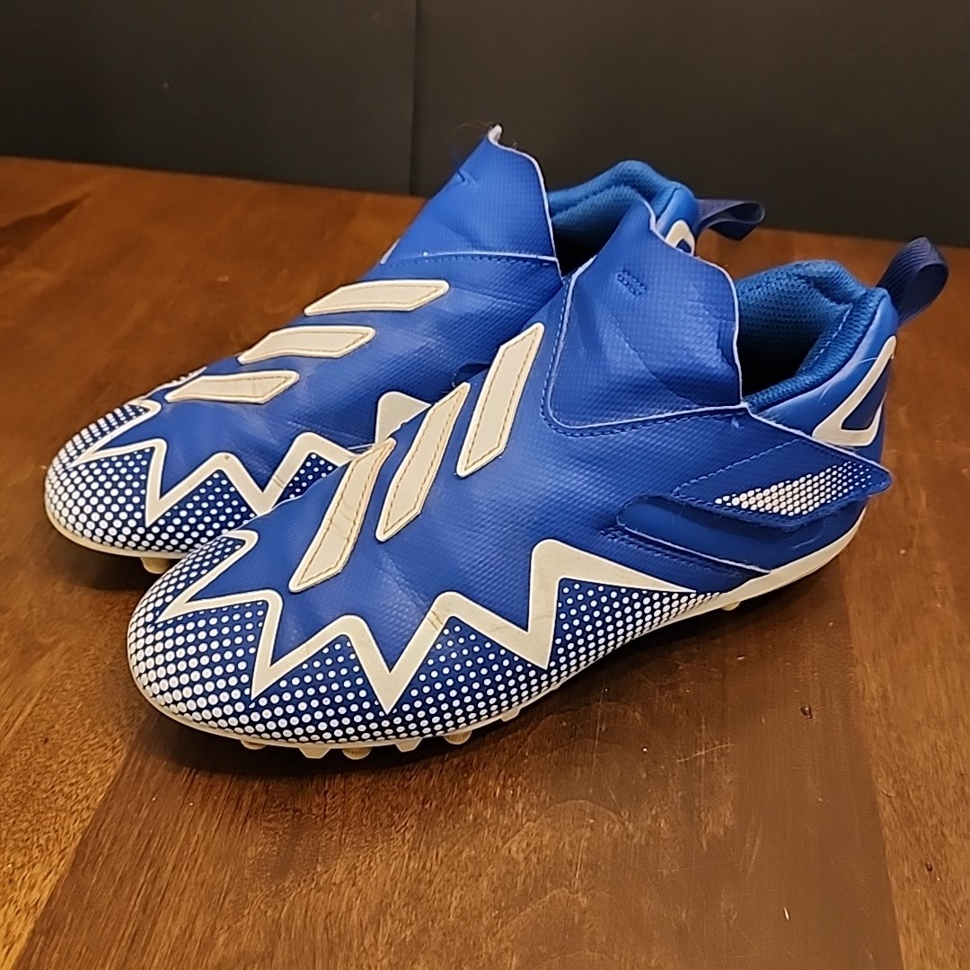 Adidas Youth Freak Spark J Team Football Cleats Royal Blue Size 5