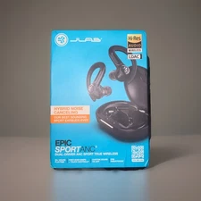  JLab Epic Sport ANC 3 True Wireless Earbuds - Black FREE SHIPPING