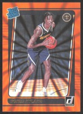 2021-22 Donruss Rated Rookie Holo Orange Laser Bones Hyland #244