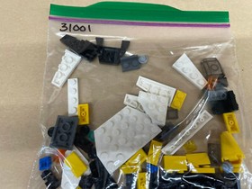 LEGO Creator 31001 Mini Skyflyer 3 IN 1 SET 62 Pieces No Box Preowned