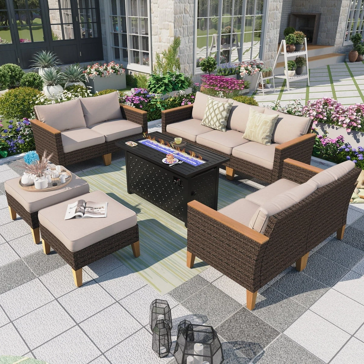 Outdoor furniture rattan discount sale