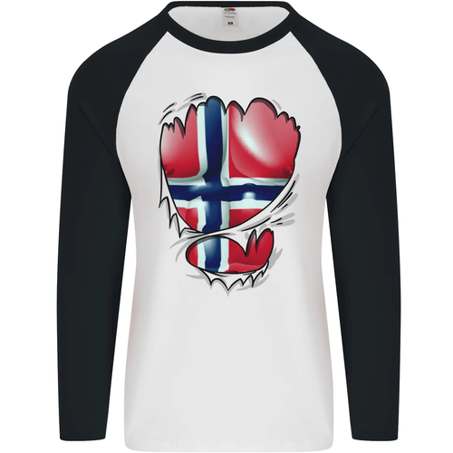 T-shirt Norvège Drapeau Norvégien - Toutes Tailles Disponibles, Neuf Avec étiquettes, Fruit Of The Loom