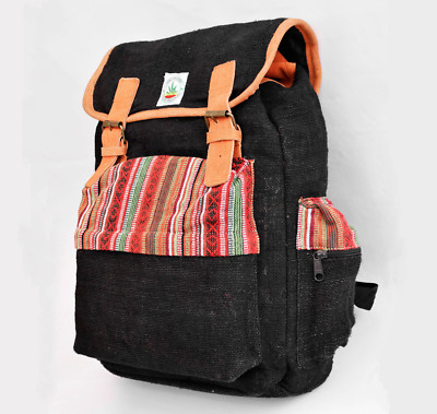 backpack with buckle in front