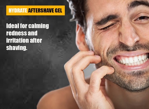 Mens Aftershave Cream Gel Sensitive Skin Hydrating Moisturiser Soothing Toner - Picture 14 of 22