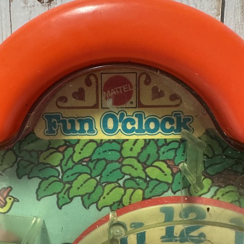 Giocattolo Vintage Mattel Fun O Clock Woodland Critters 1976 - Foto 2 di 13