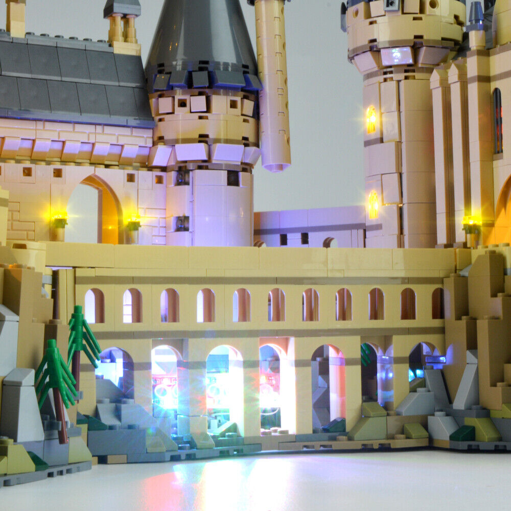 DIY Lighting Set Building Kit For Harry Potter Hogwarts Castle LEGOs 71043