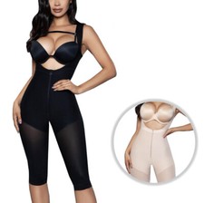 Women's Tummy Control Butt Lifting Slimming Adjustable Shapewear Full Bodysuit