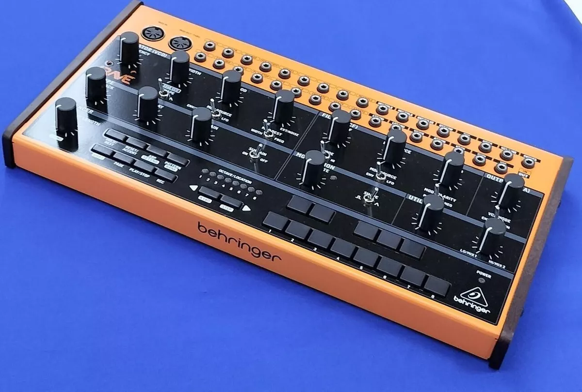 Behringer Crave Analog Semi Modular Synthesizer with 32 Step